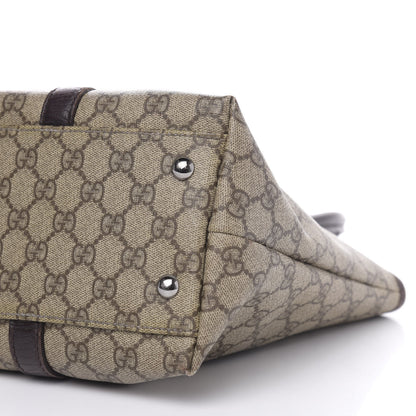Gucci GG Plus Monogram Medium Joy Tote Dark Brown 10 of 17