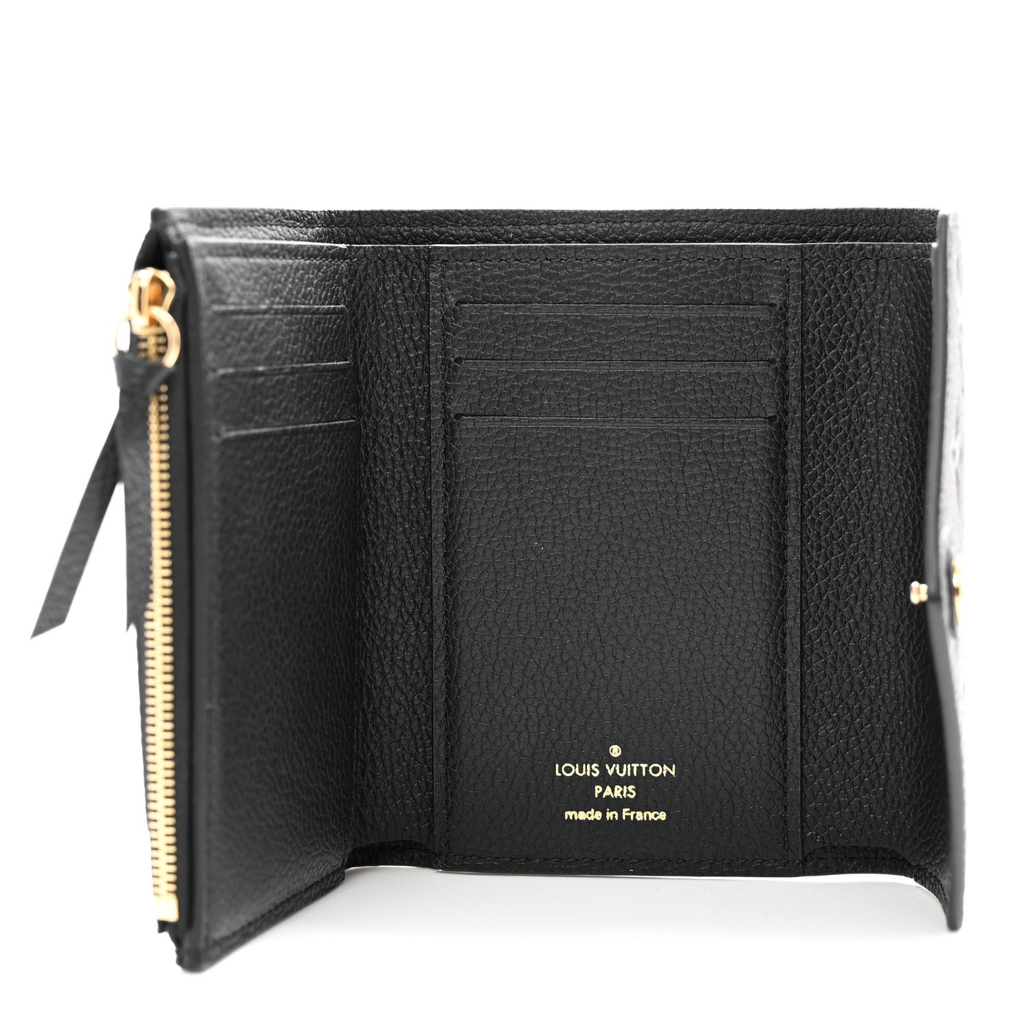Louis Vuitton Empreinte Victorine Wallet Black 6 of 7