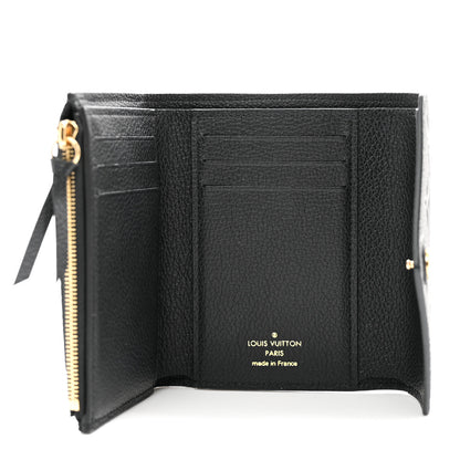 Louis Vuitton Empreinte Victorine Wallet Black 6 of 7