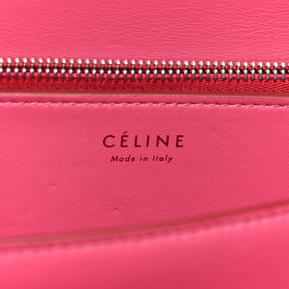 Celine Lizard Medium Classic Box Flap Bag Pink Grey 6 of 14