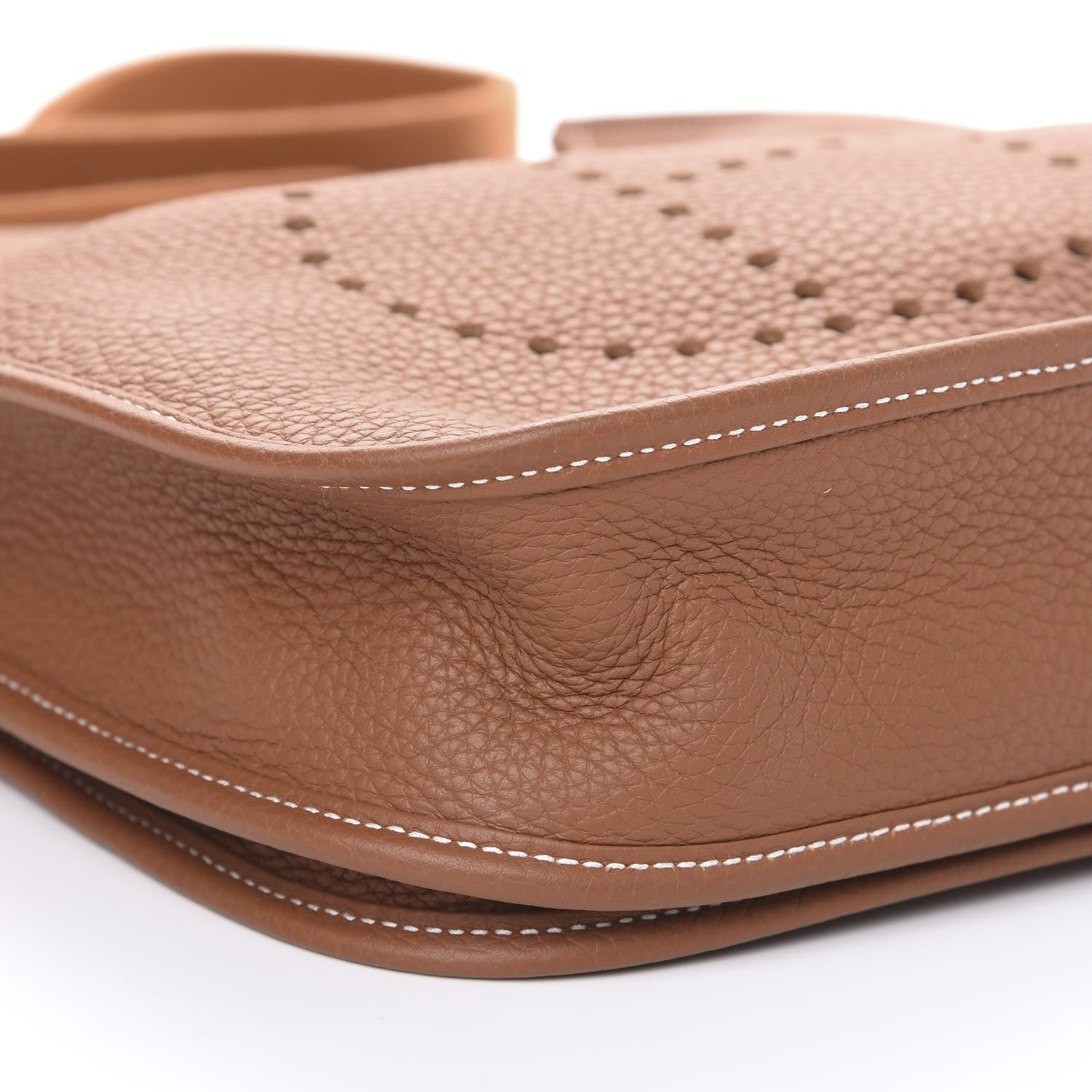 Hermes Taurillon Clemence Evelyne III PM Gold 8 of 10