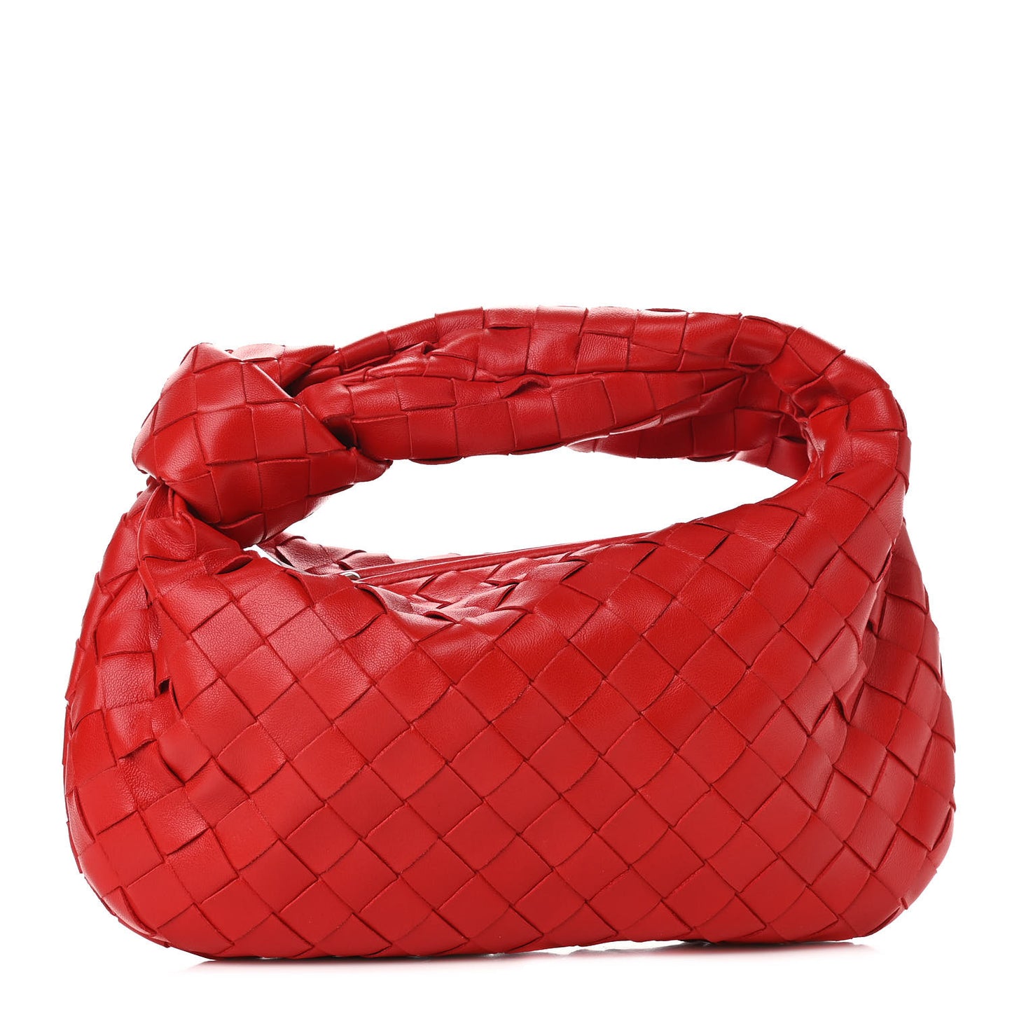 Nappa Intrecciato Mini Jodie Red