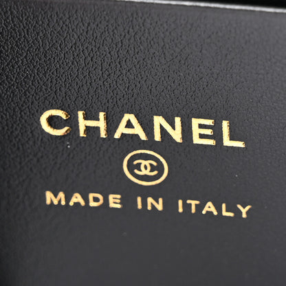 Chanel Caviar Quilted Trendy Handle Slim Vanity Black 6 of 11