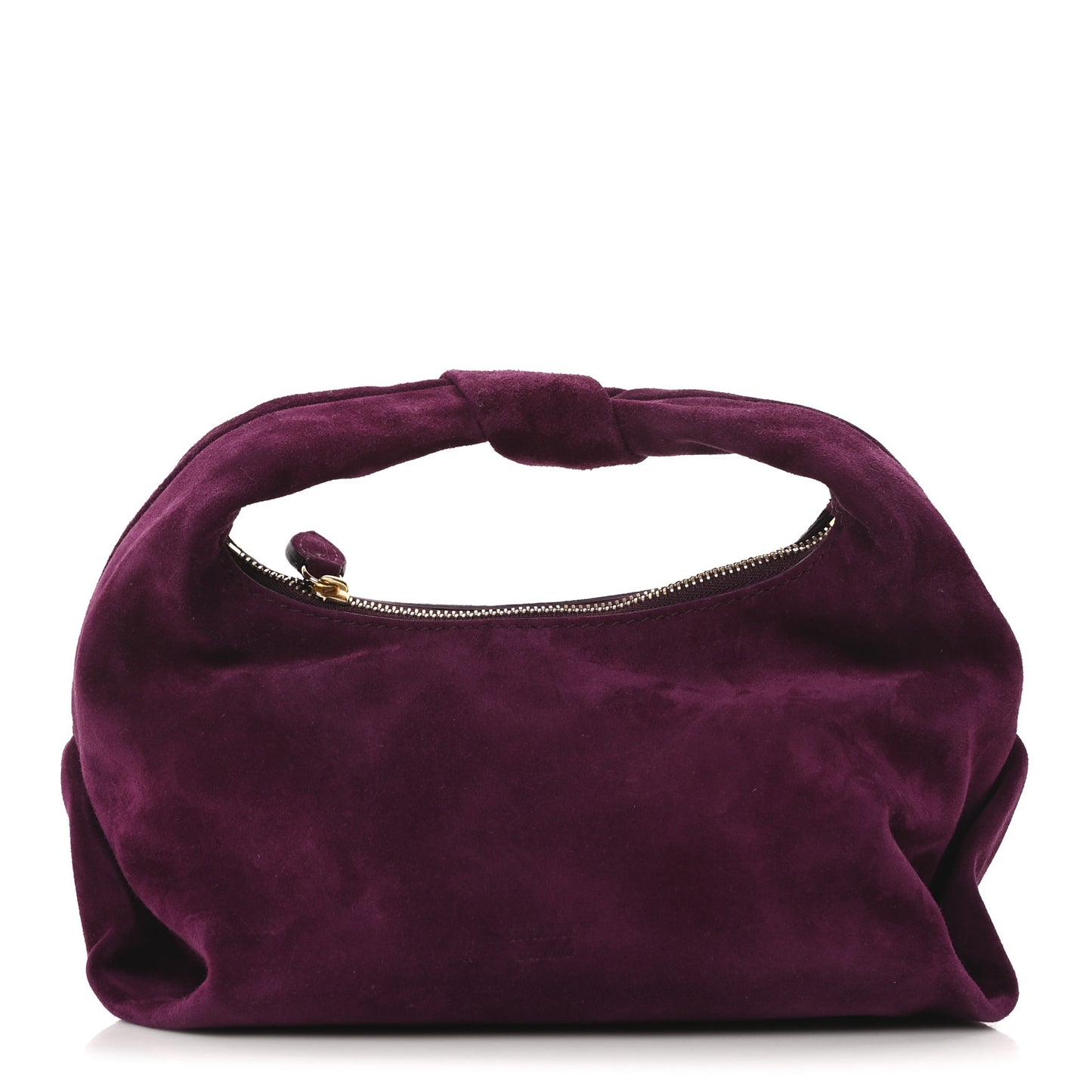 Suede Calfskin Beatrice Small Hobo Mulberry