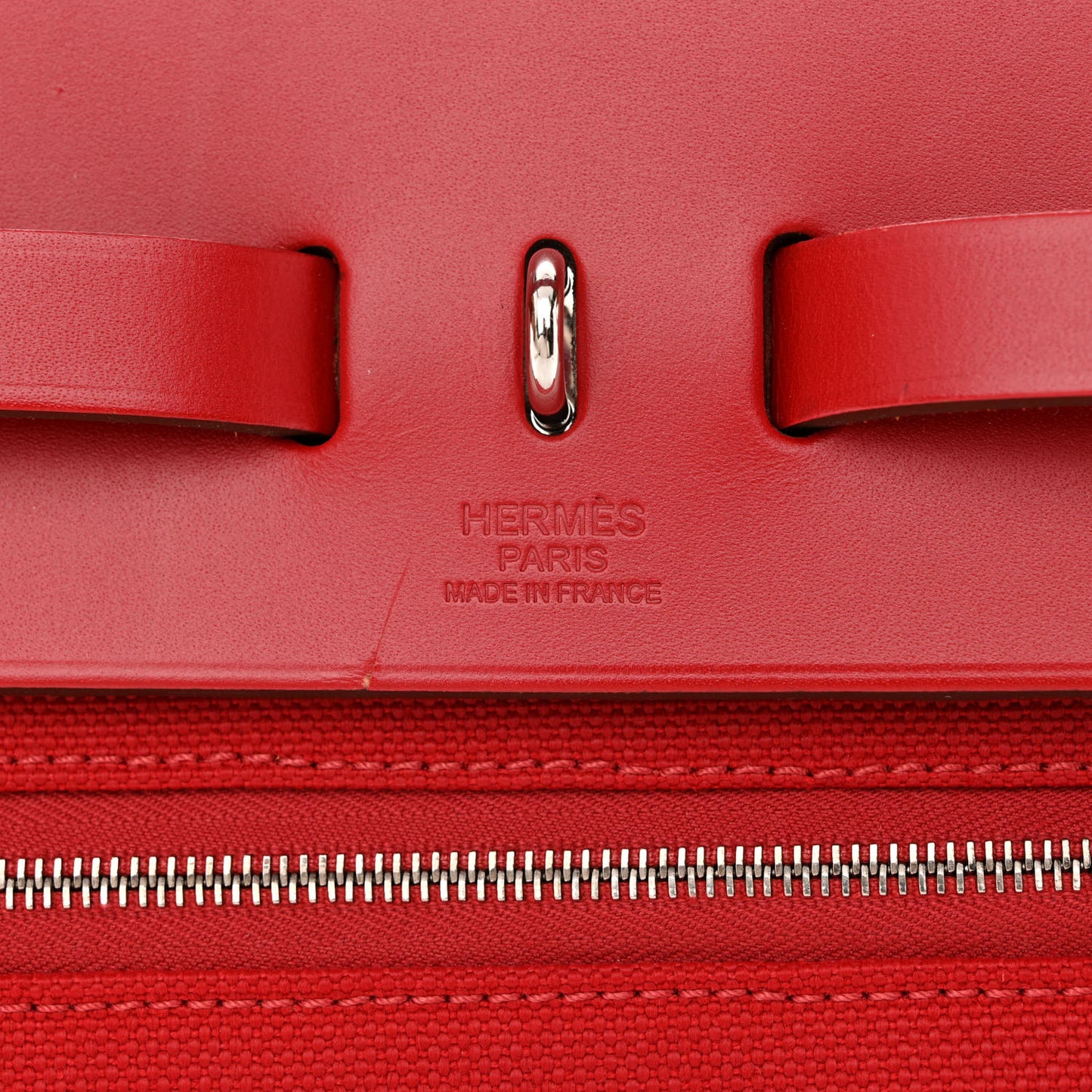 Military Toile Vache Hunter Herbag Zip PM 31 Rouge Piment