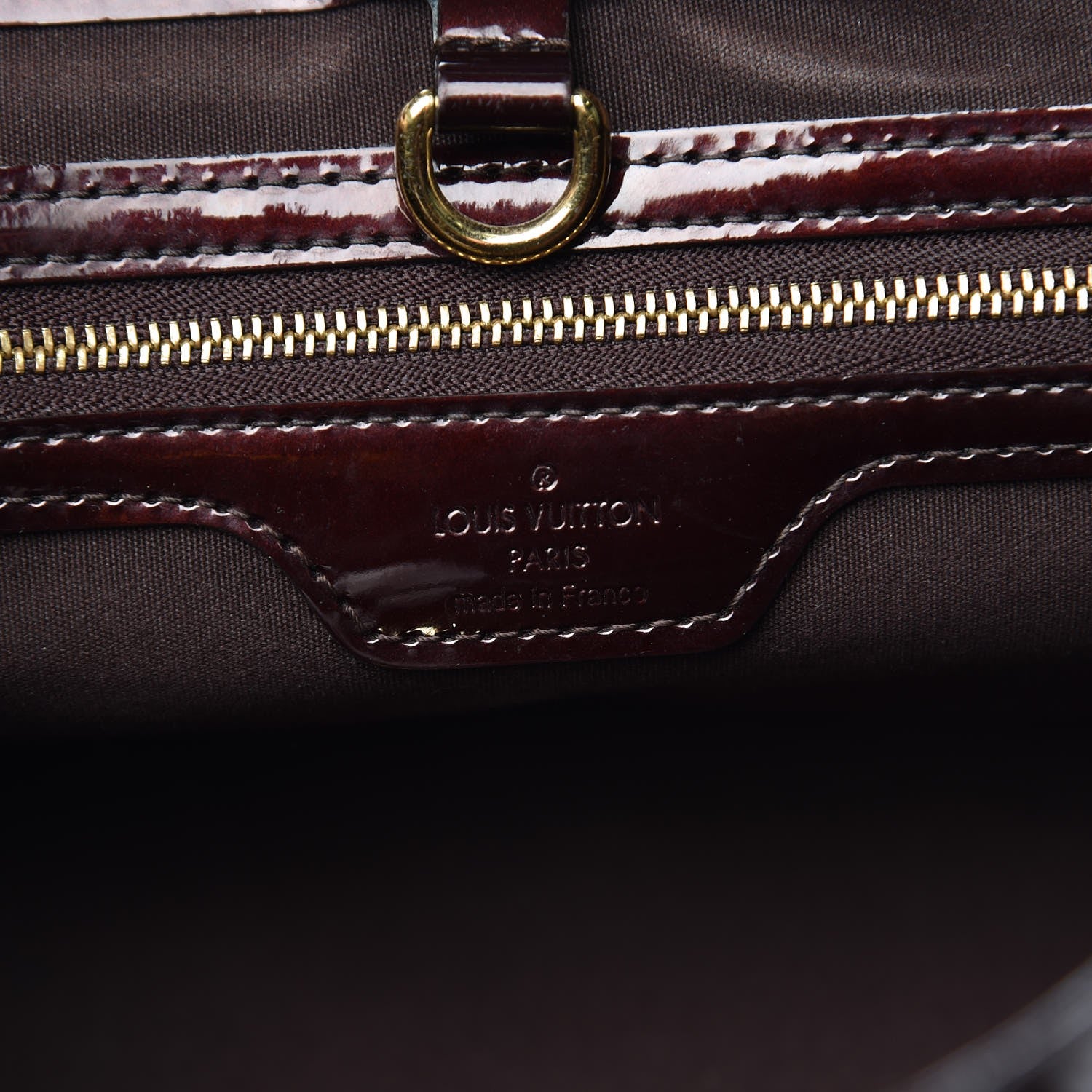 Louis Vuitton Vernis Wilshire PM Amarante 6 of 12