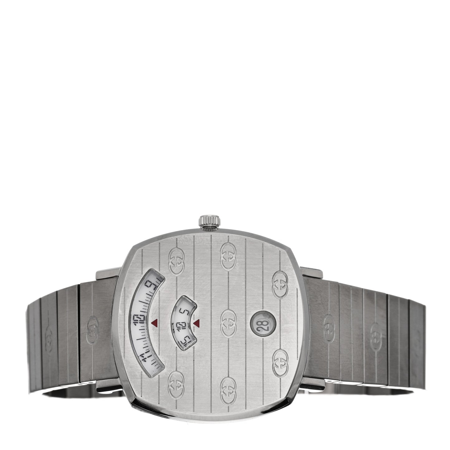 Stainless Steel 35mm Grip Quartz Watch