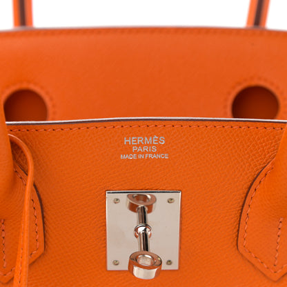 Hermes Epsom Birkin 30 Orange 6 of 12