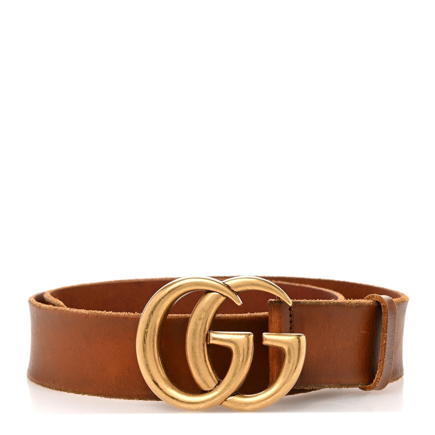 Faded Calfskin Double G 40mm Belt 80 32 Cuir