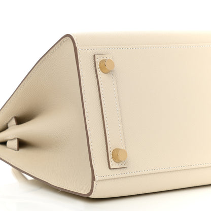 Hermes Epsom Birkin Sellier 25 Craie 9 of 11