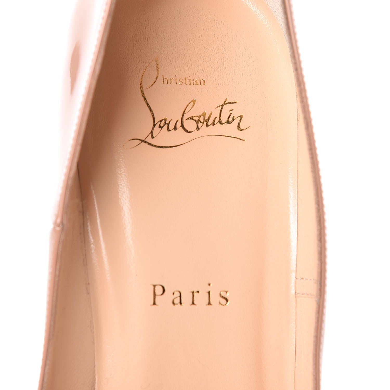 Christian Louboutin Patent So Kate 120 Pumps 40 Nude 9 of 14