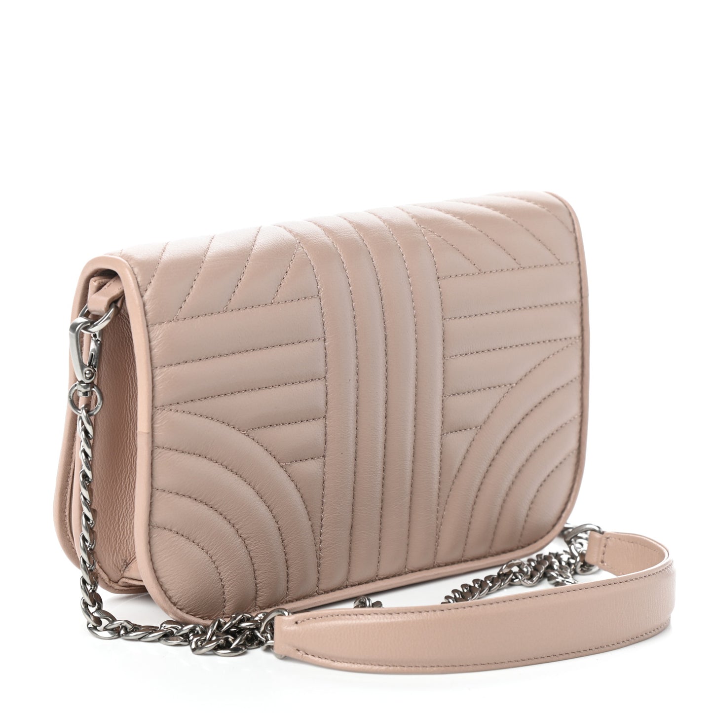 Nappa Impunture Small Diagramme Crossbody Bag Cipria
