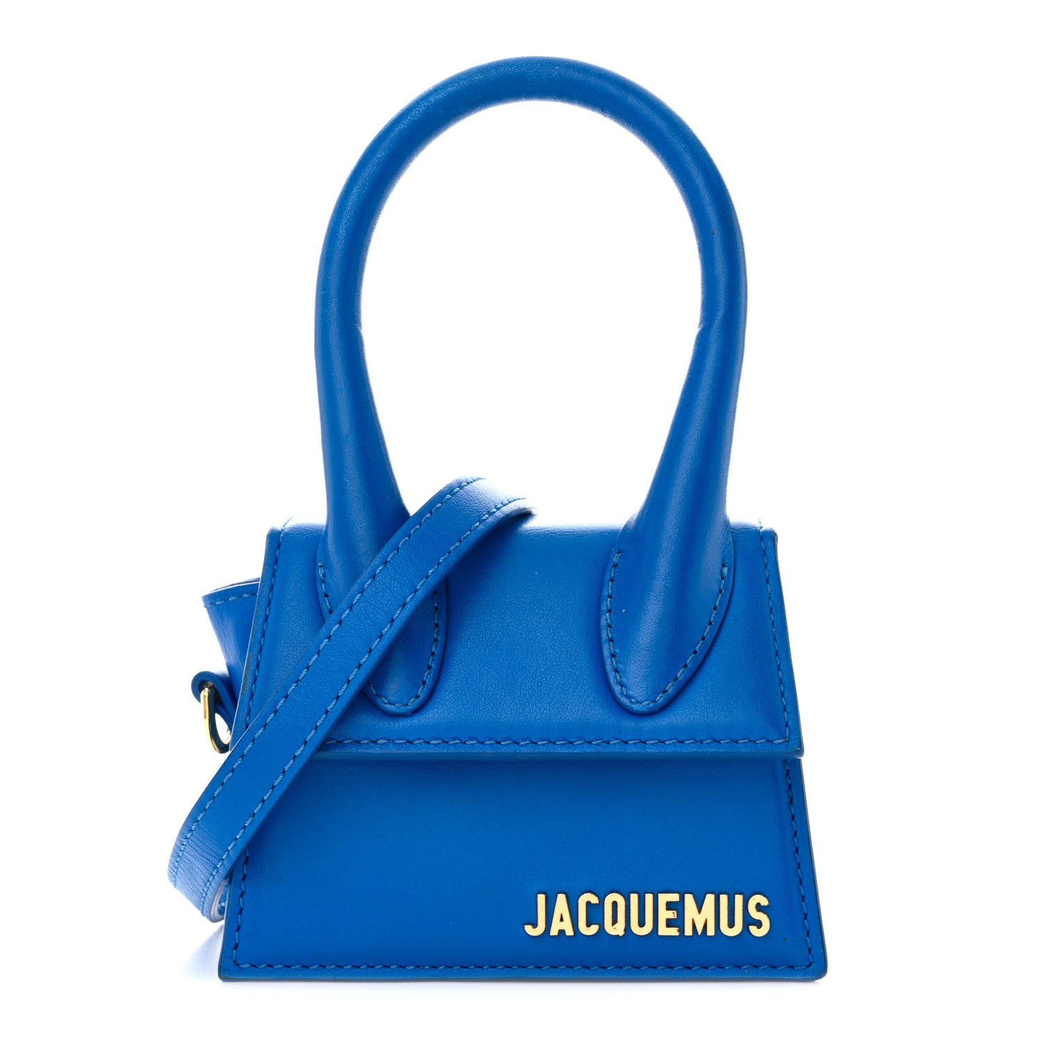 Jacquemus Smooth Calfskin Le Chiquito Moyen Blue 1 of 11