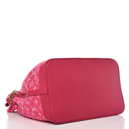 Louis Vuitton Denim Noefull MM Rose Indien 5 of 11