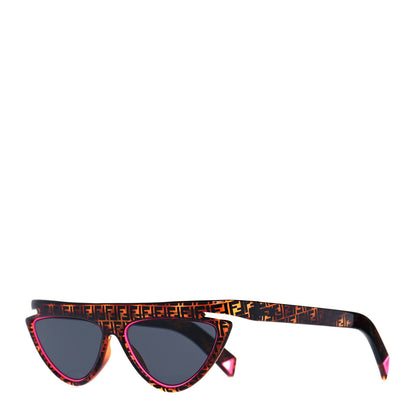Fendi Acetate Sunglasses FF 0384/S Havana Pink 1 of 7