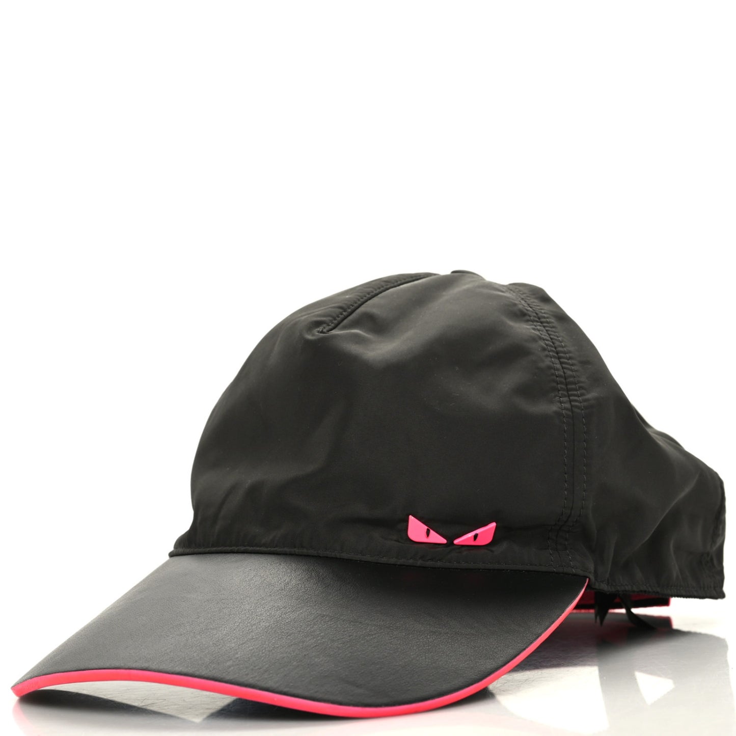 Nylon Vitello Monster Eyes Baseball Hat 58 Black Pink
