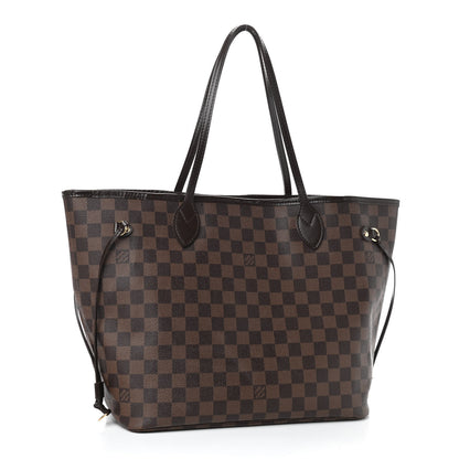 Louis Vuitton Damier Ebene Neverfull MM 3 of 9