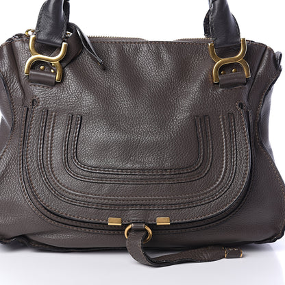 Chloe Calfskin Medium Marcie Satchel Ash 6 of 8