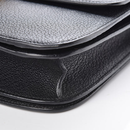 Celine Goatskin Medium Classic Box Flap Bag Black 11 of 11