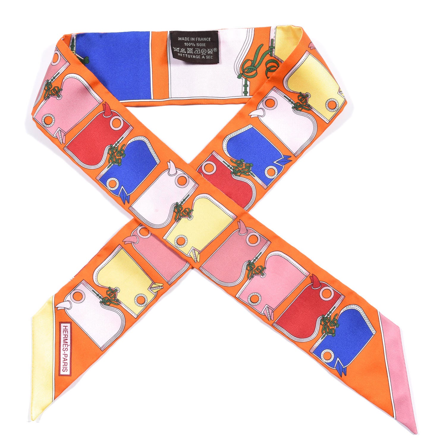 Hermes Silk Camails Twilly 1 of 6