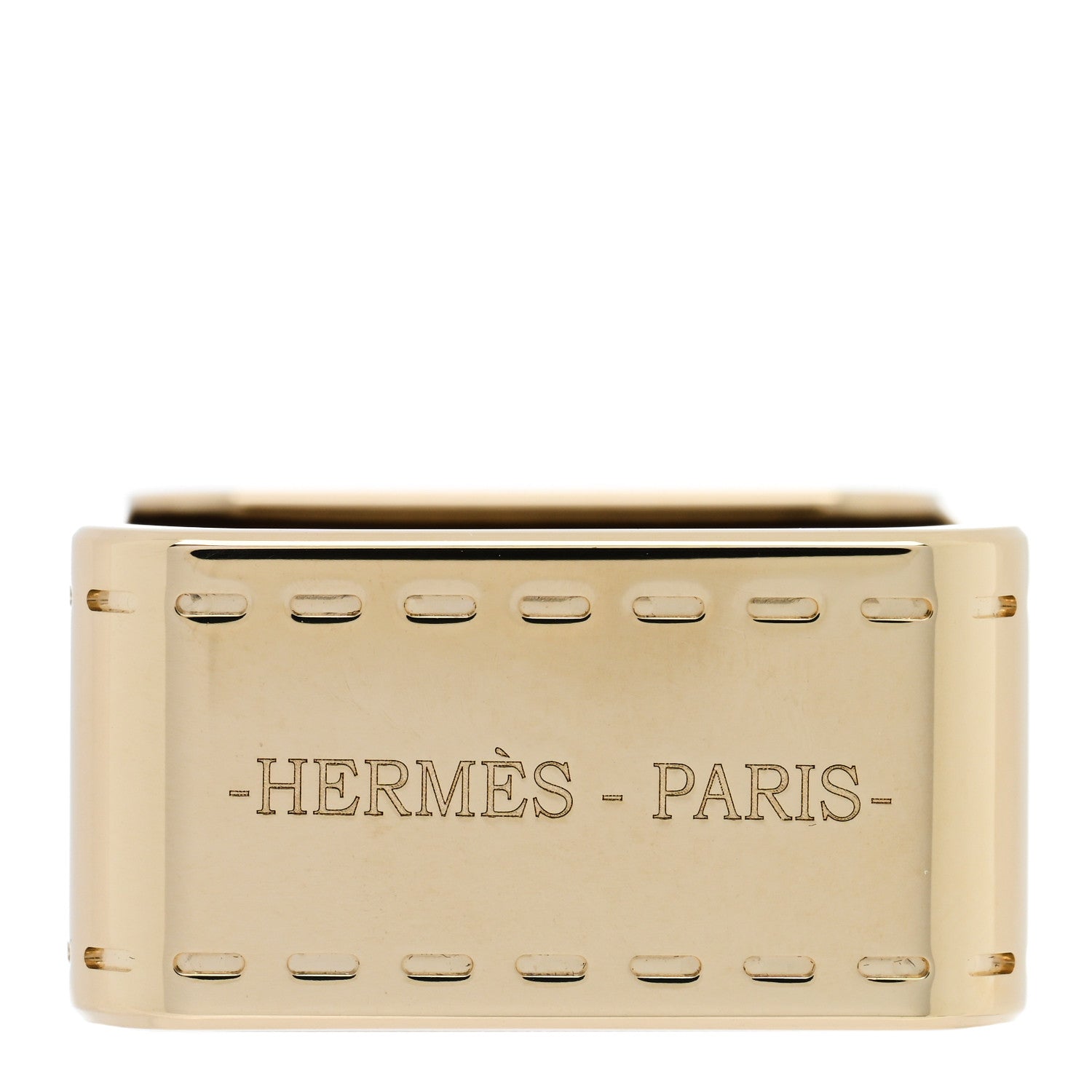 Hermes Permabrass Bolduc Scarf Ring 2 of 4