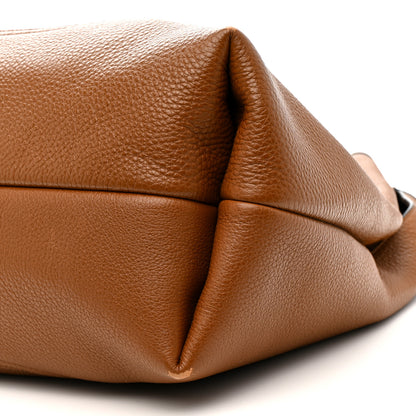 Gucci Grained Calfskin Softbit Maxi Shoulder Bag Brown 11 of 13