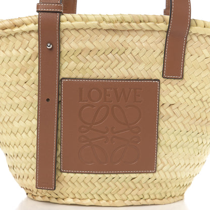 Loewe Raffia Basket Tote Bag Natural Tan 8 of 8