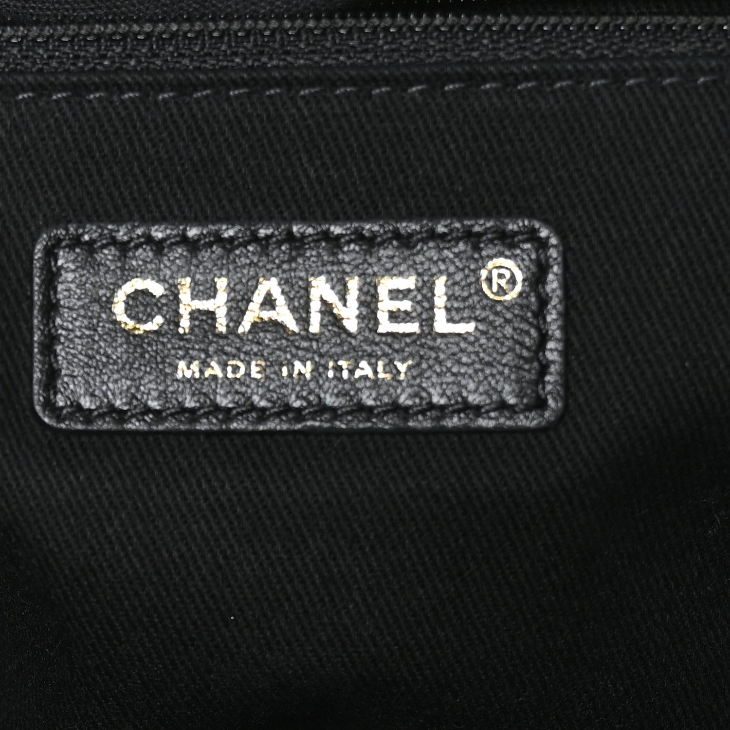 Chanel Denim Medium Deauville Tote Dark Blue 6 of 9