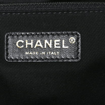 Chanel Denim Medium Deauville Tote Dark Blue 6 of 9