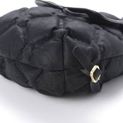 Chanel Iridescent Calfskin Quilted Chesterfield Backpack Black 6 of 10