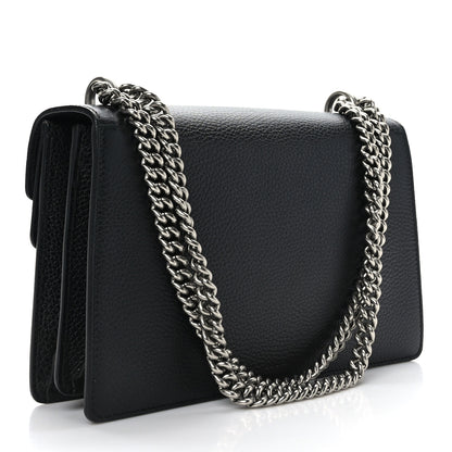 Gucci Pebbled Calfskin Small Dionysus Shoulder Bag Black 3 of 10