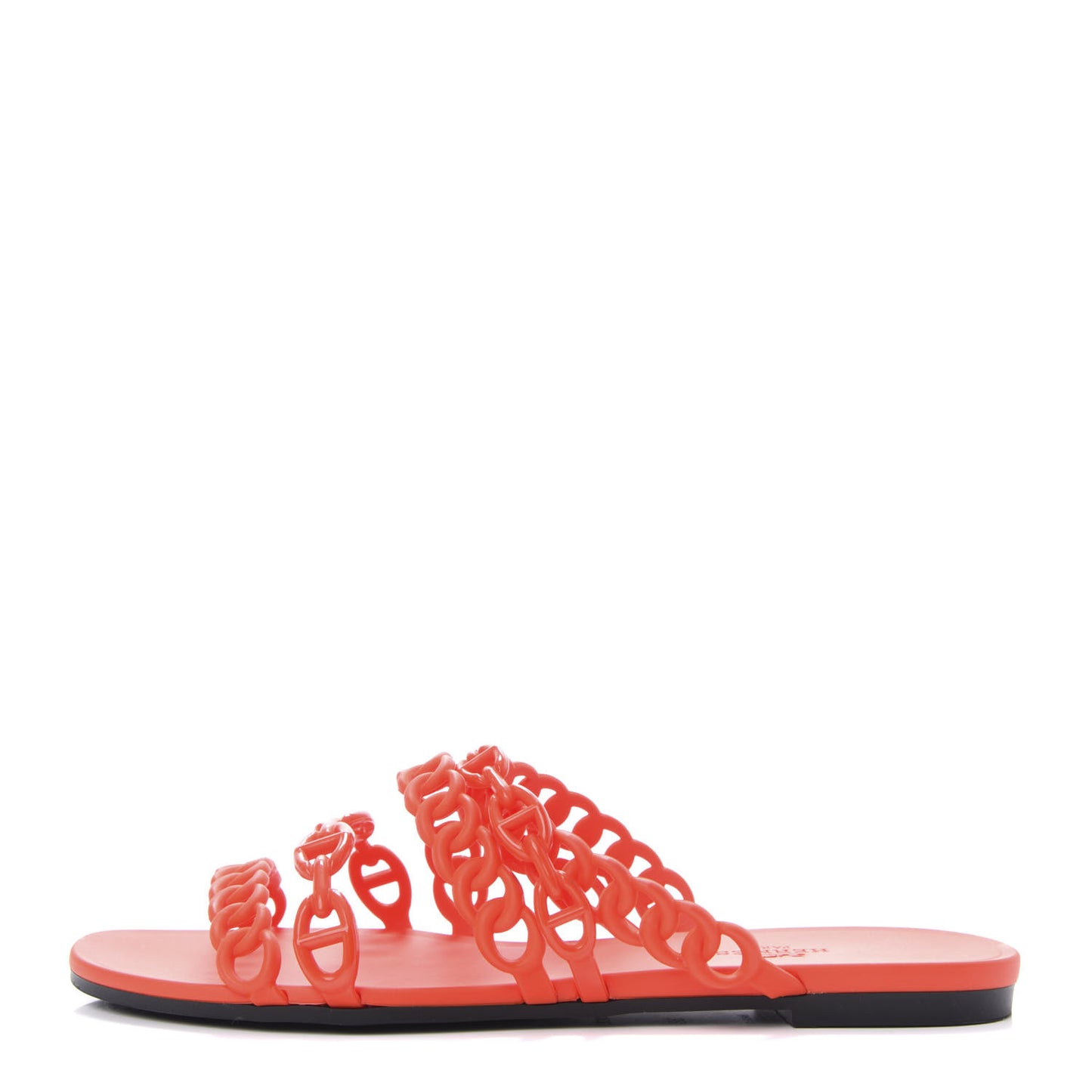 Rubber Chaine d'Ancre Nude Sandals 38 Pavot