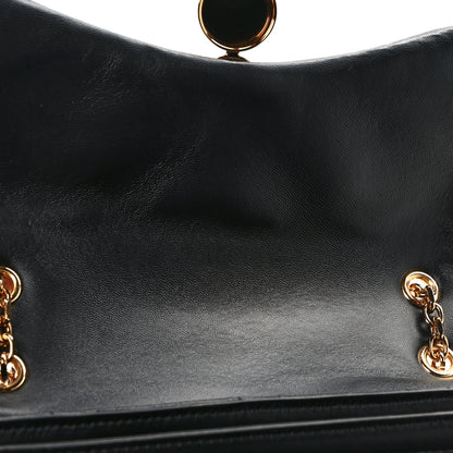 Versace Nappa Quilted Kleio Shoulder Bag Black 10 of 11