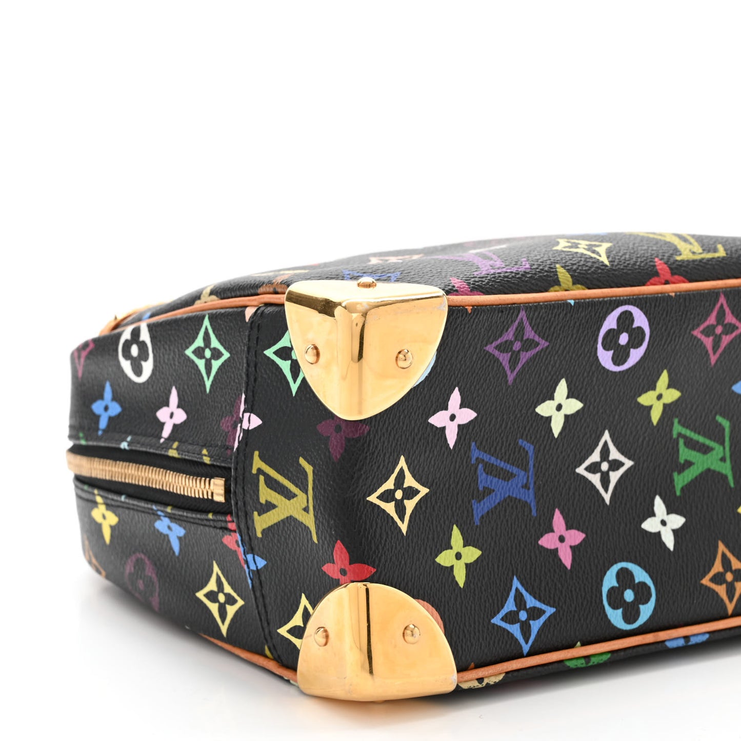 Monogram Multicolor Trouville Black