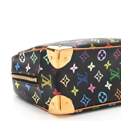 Louis Vuitton Monogram Multicolor Trouville Black 8 of 10