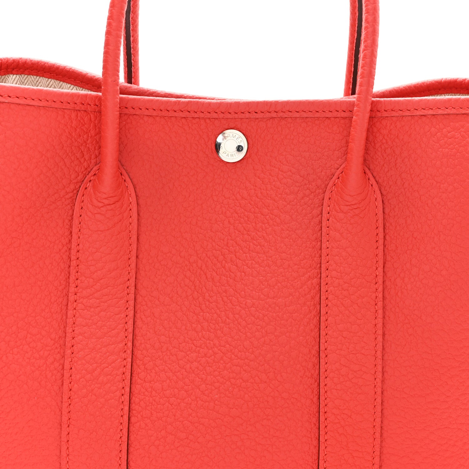 Hermes Vache Country Garden Party TPM 30 Rouge Tomate 6 of 8