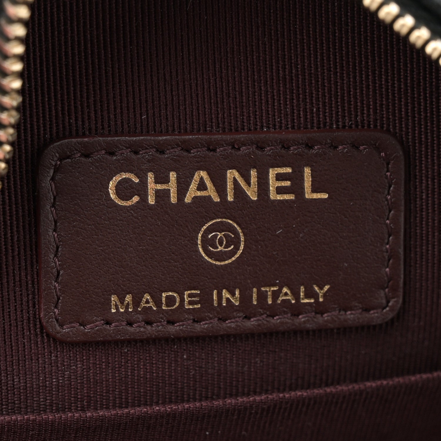 Chanel Caviar Quilted Round Clutch With Chain Black 6 of 10