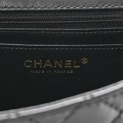 Chanel Aged Calfskin Quilted 2.55 Reissue Mini Flap Black 6 of 10