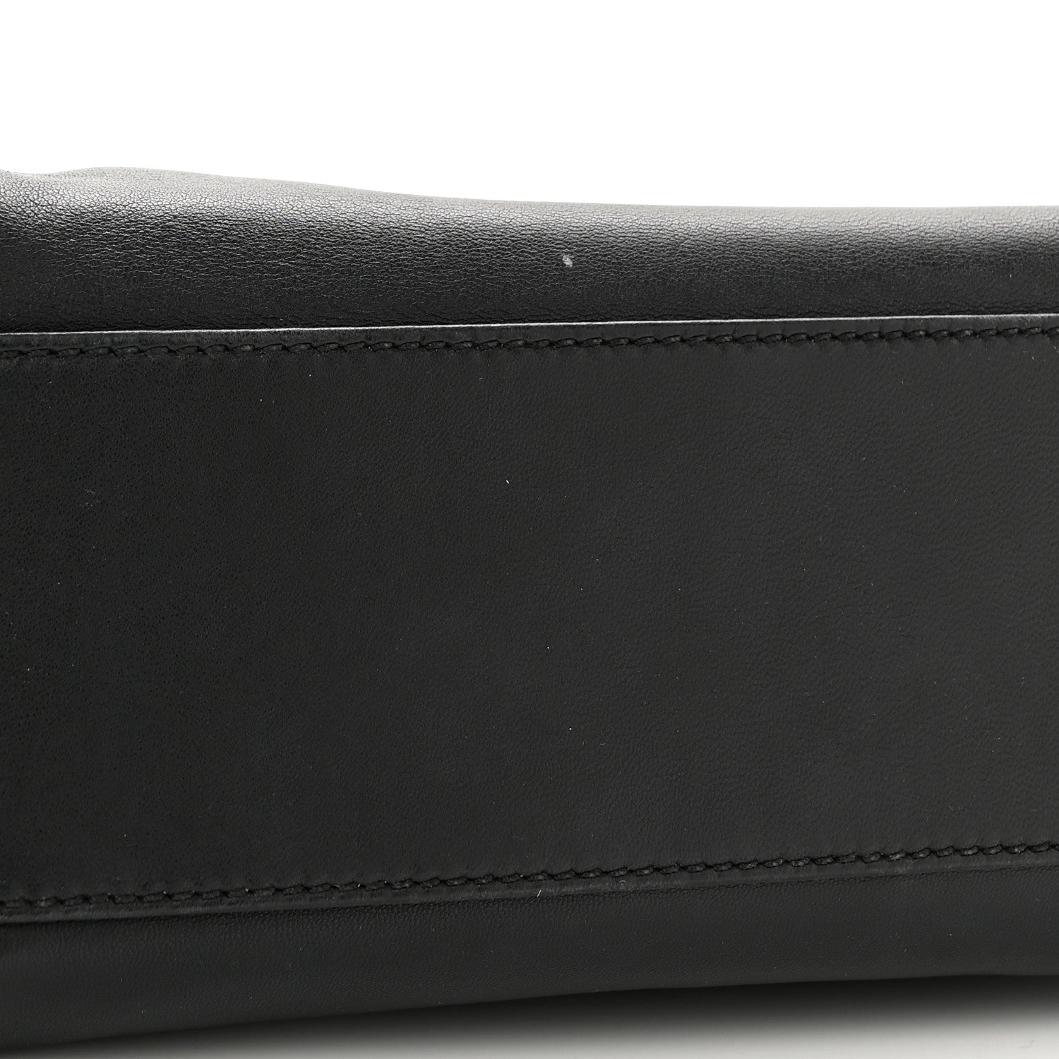Fendi Nappa Mini Peekaboo Iconic Satchel Black 11 of 11