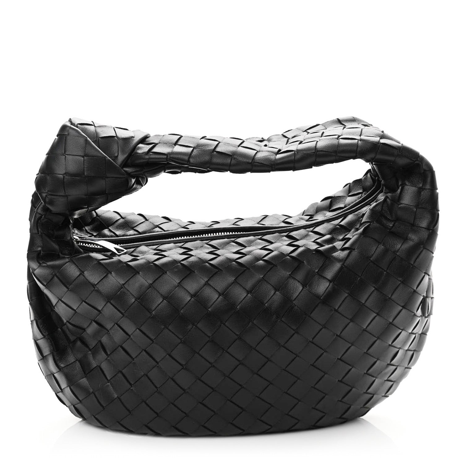 Bottega Veneta Nappa Intrecciato Teen Jodie Hobo Black 1 of 10