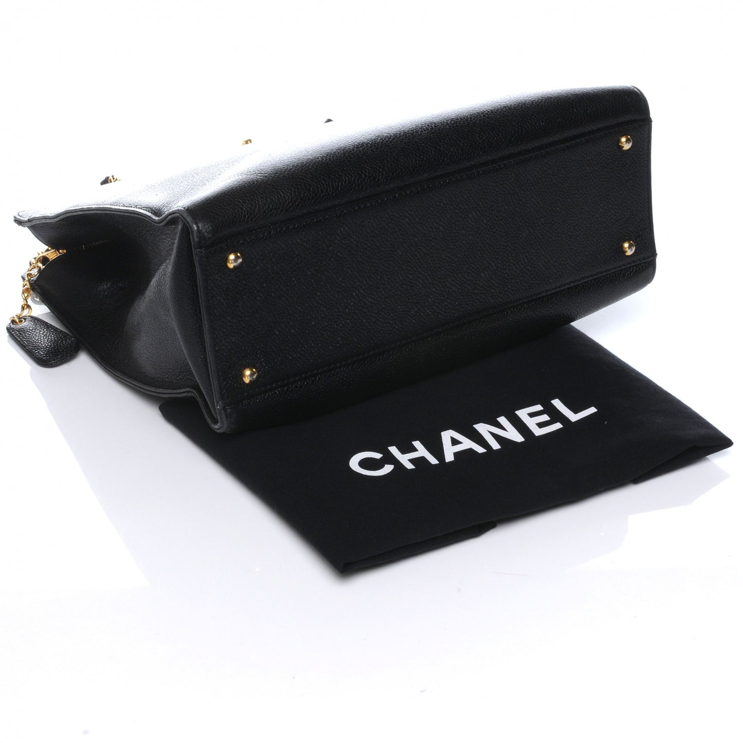 Caviar Shopper Tote Black