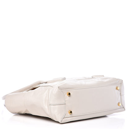 Bottega Veneta Paper Calfskin Maxi Intrecciato Medium Arco Slouch Plaster 3 of 11