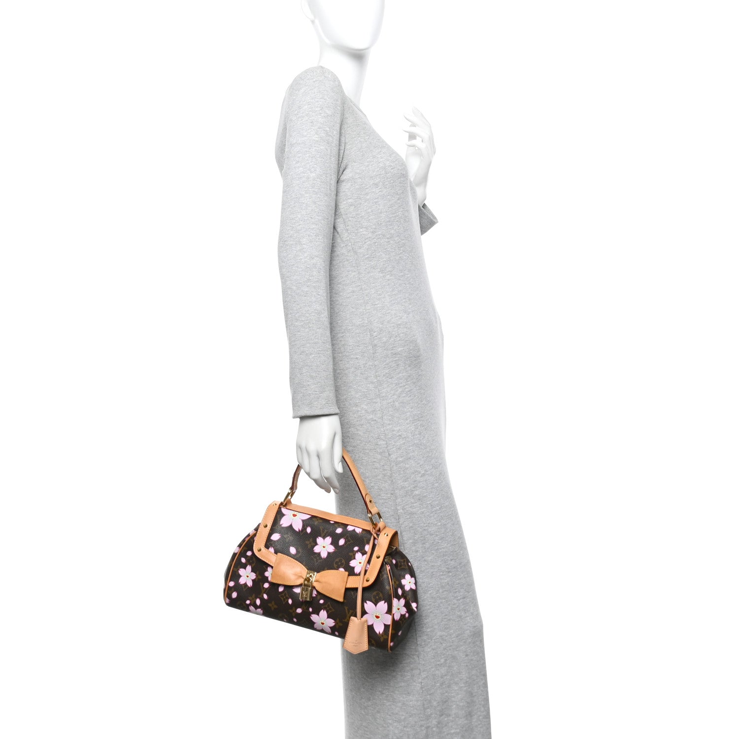 Louis Vuitton Monogram Cherry Blossom Sac Retro Bag Brown 2 of 16