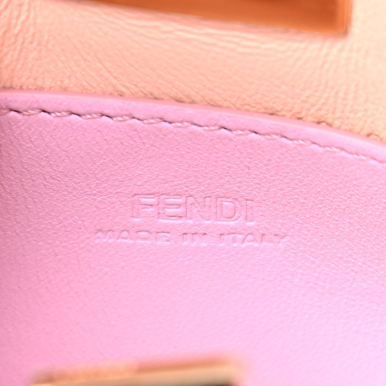 Fendi Nappa Sigma Pico Peekaboo Charm Lavanda 4 of 12