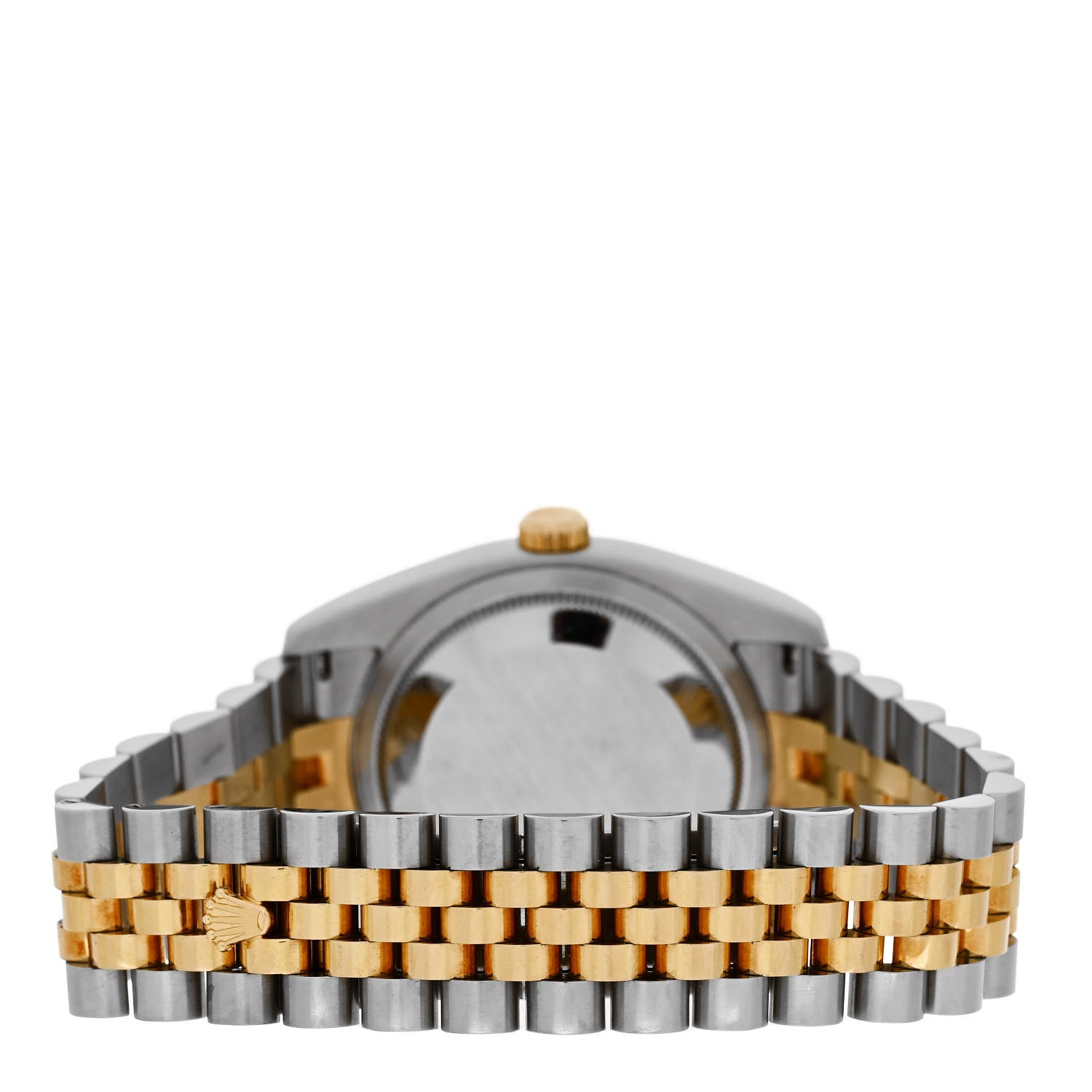 Rolex Stainless Steel 18K Yellow Gold Diamond Mother of Pearl 36mm Oyster Perpetual Datejust Watch 116233 3 of 5