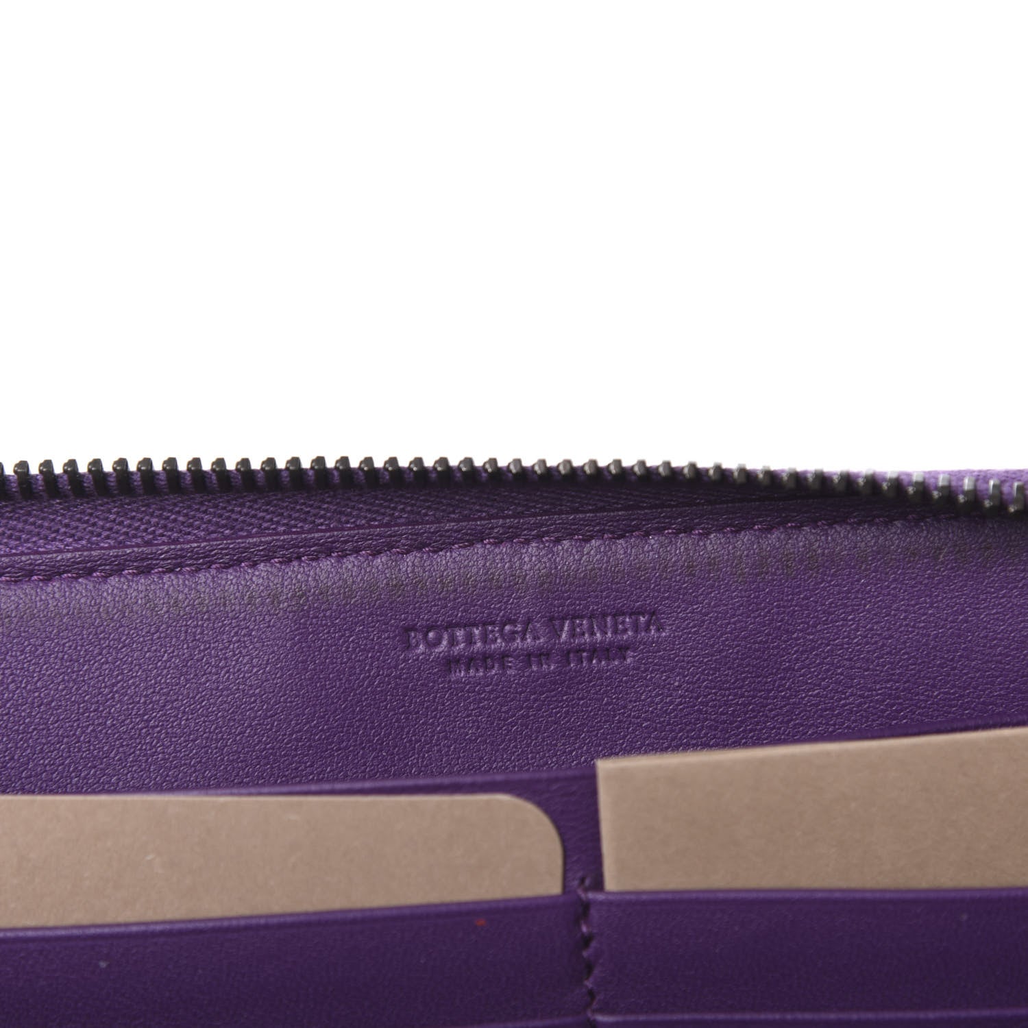 Bottega Veneta Nappa Intrecciato Zip Around Wallet Corot 8 of 10