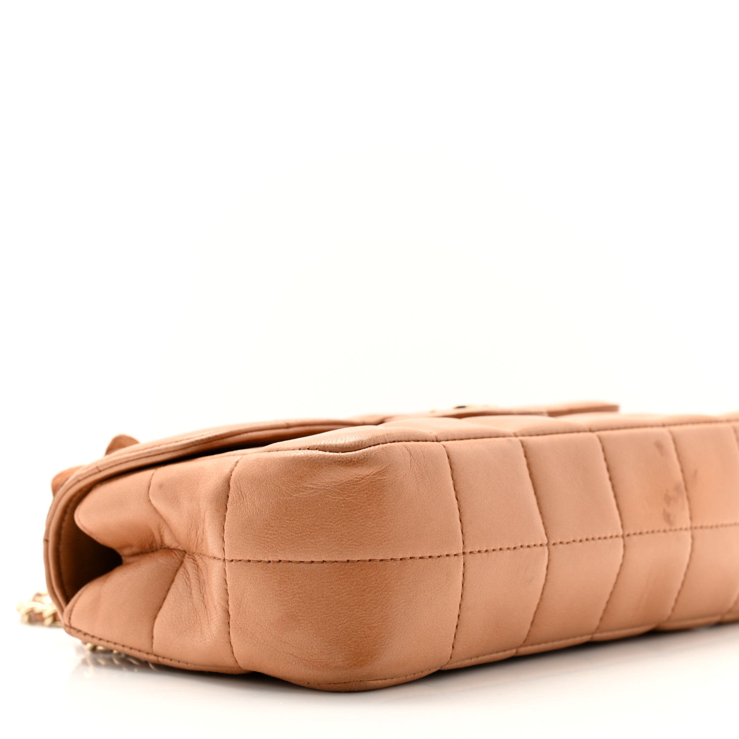 Chanel Lambskin Quilted Mini Chocolate Bar Camellia Flap Brown 9 of 10