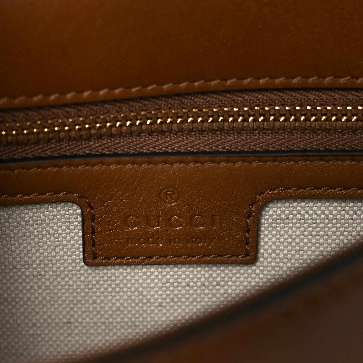 Gucci Suede Calfskin Blondie Medium Shoulder Bag Light Brown 6 of 10