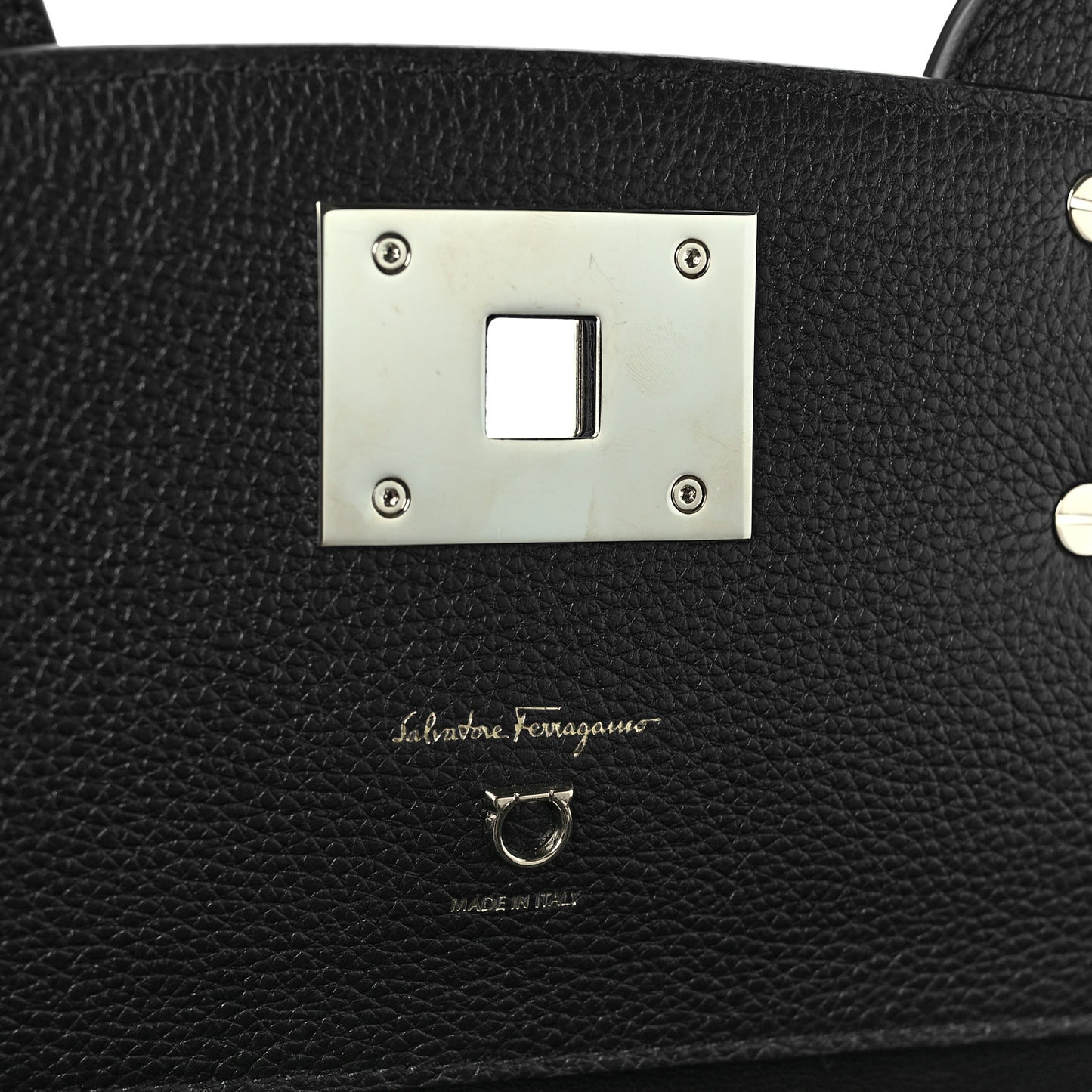 Calfskin The Studio Bag Black