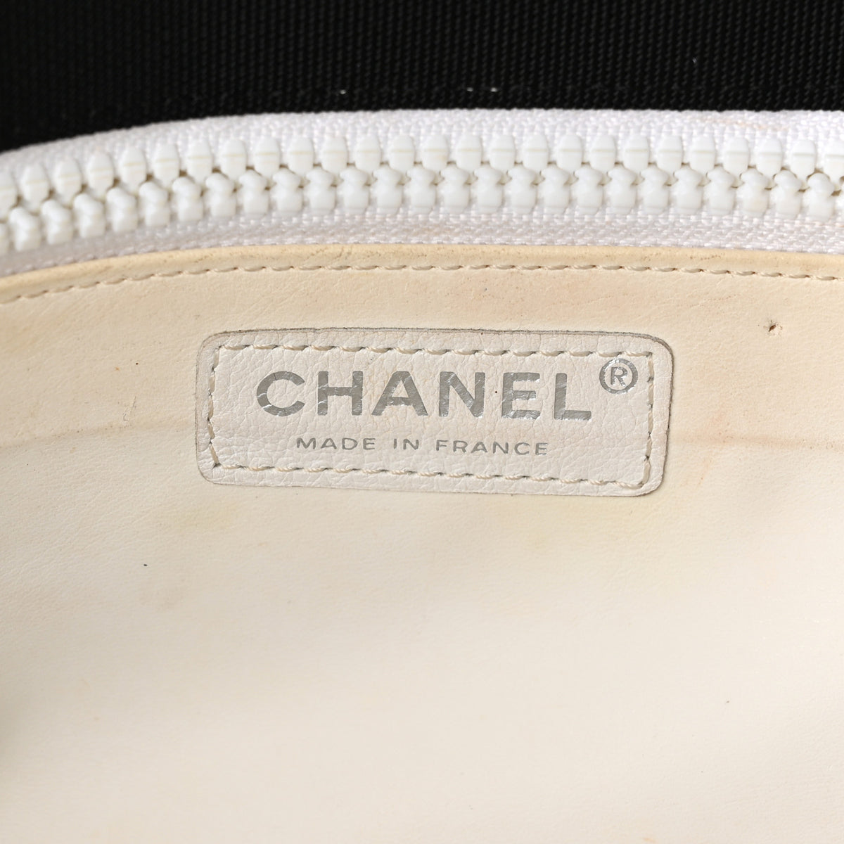 Chanel Canvas Coco Hearts Print Tote Blue 11 of 21